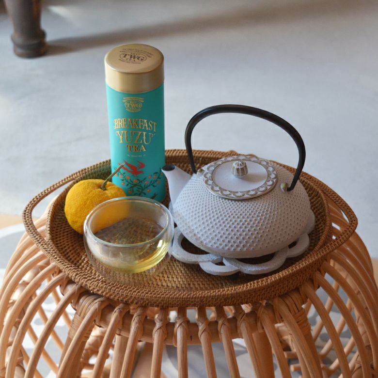 アタ製楕円形の薄型お盆トレイ (A) | インテリア雑貨のPayung(パユン)