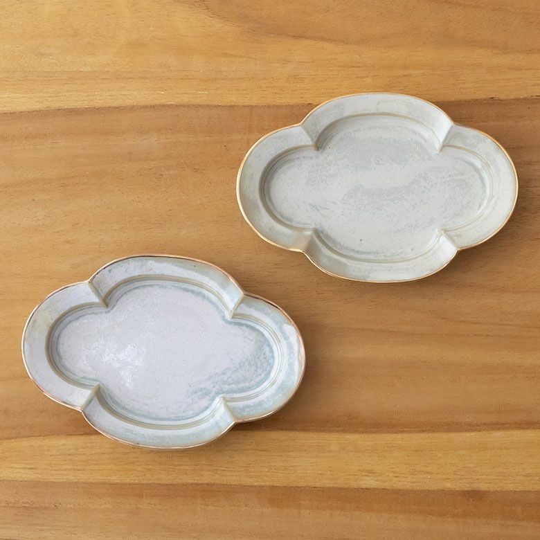 【有田焼】小皿 木瓜 ハクア S