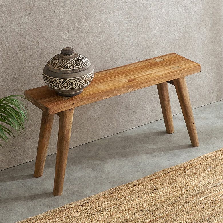 チークウッドベンチ ロングタイプ