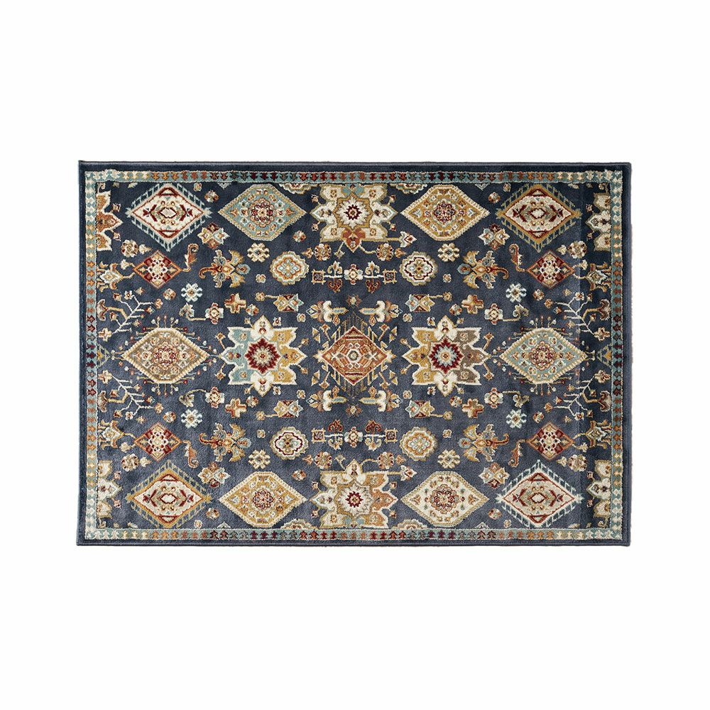 オリエンタルラグ ［ペルシャ絨毯風 クラシック柄］ 約133×190cm