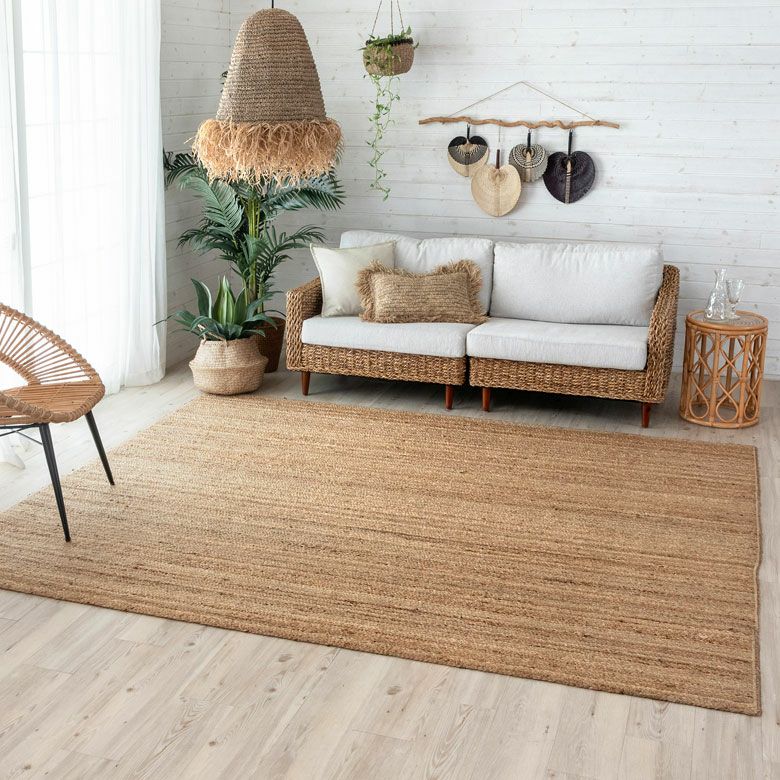 天然素材100%のジュートラグ 約200×250cm | インテリア雑貨のPayung