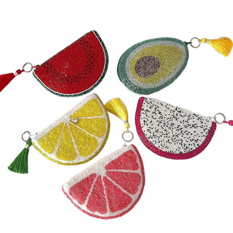 NINABAGS】ビーズのフルーツポーチ | インテリア雑貨のPayung(パユン)