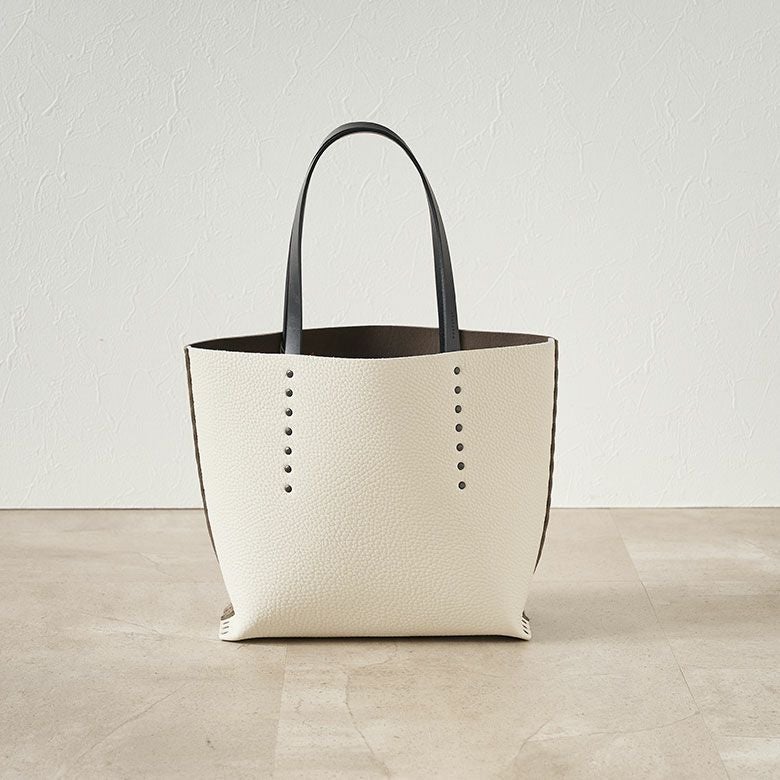 限定販売 Maison Def RivetBag】トートSサイズ etope×craie×matblack