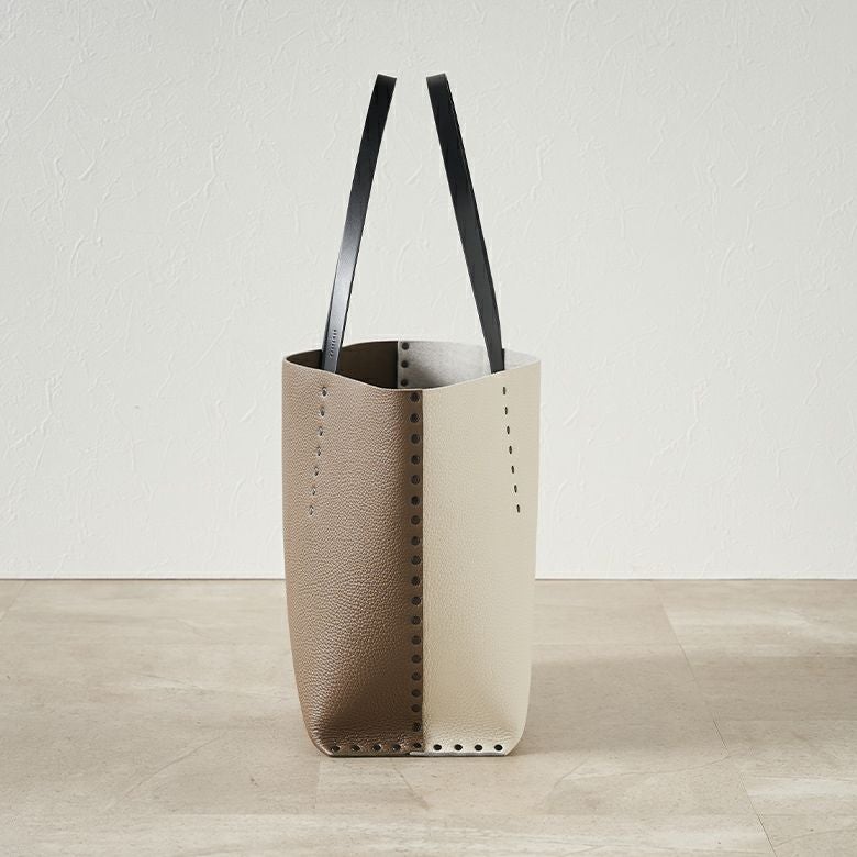 限定販売 Maison Def RivetBag】トートMサイズ etope×craie×matblack