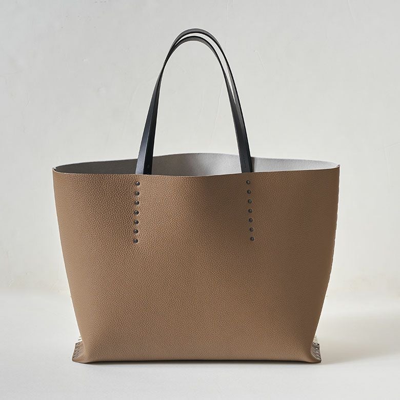 限定販売 Maison Def RivetBag】トートLサイズ etope×craie×matblack