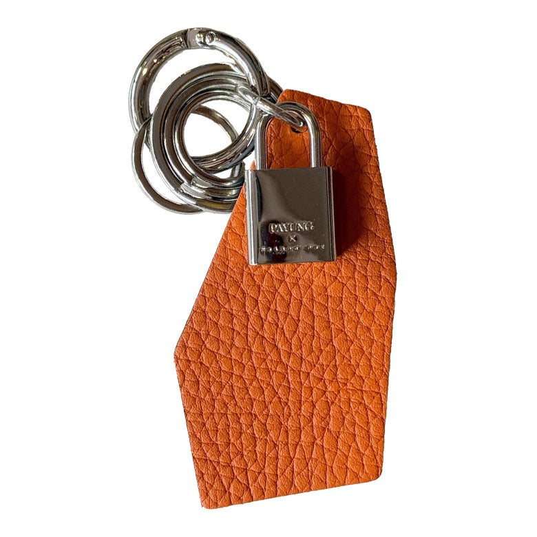 Payung 7th Anniversary 限定カラビナキーチャーム オレンジ×シルバー