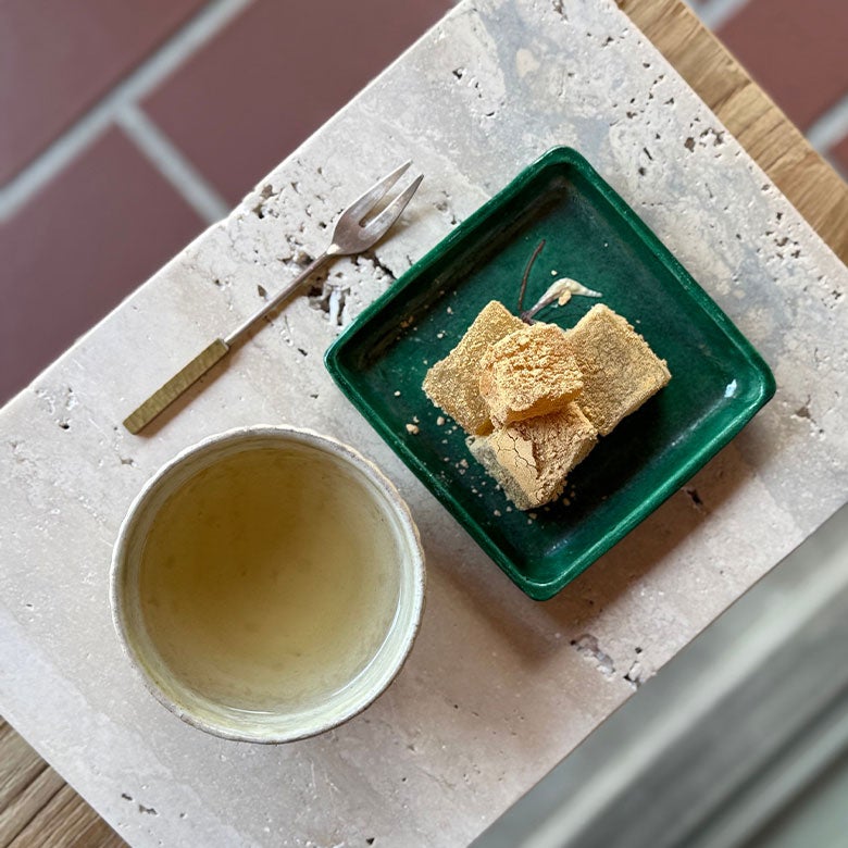 お茶のおもてなしにも