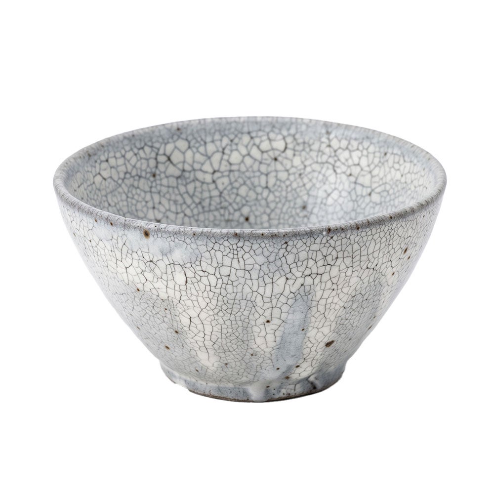 大原拓也　裂粉引スモールボウル　10×10×5cm